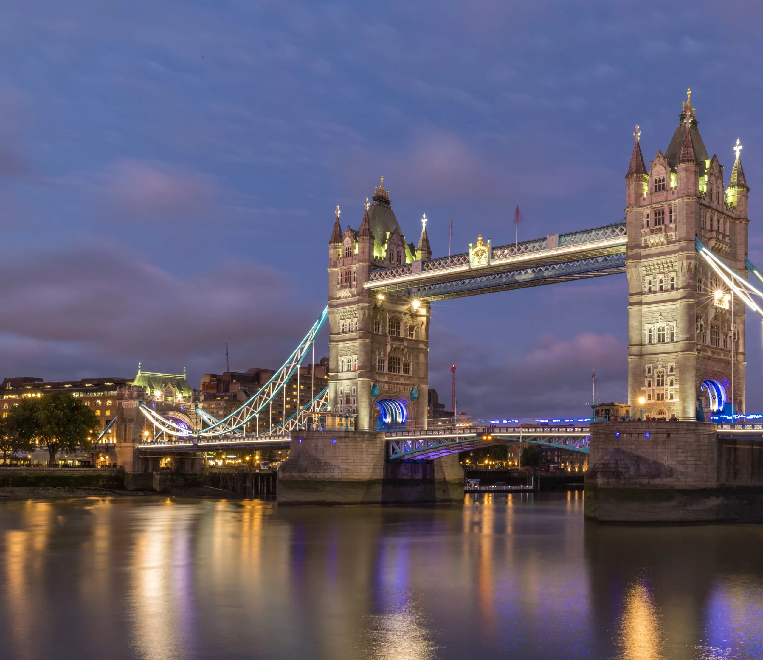 London Tower Bridge at night